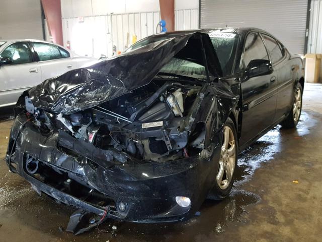 2G2WC55C171174177 - 2007 PONTIAC GRAND PRIX BLACK photo 2