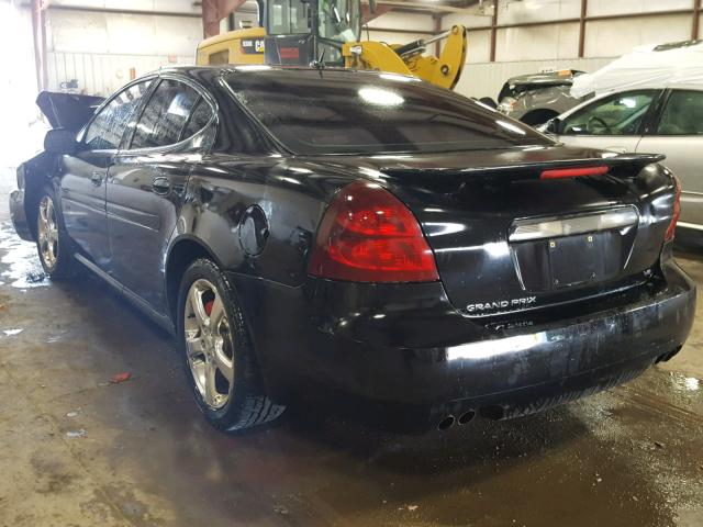 2G2WC55C171174177 - 2007 PONTIAC GRAND PRIX BLACK photo 3