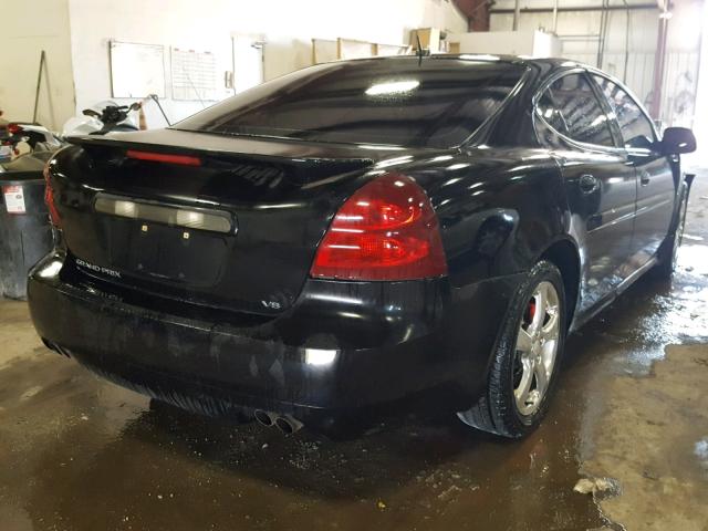 2G2WC55C171174177 - 2007 PONTIAC GRAND PRIX BLACK photo 4
