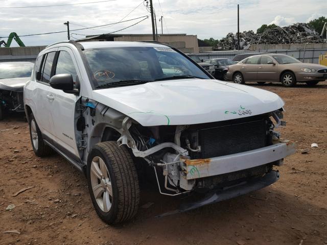 1J4NF1FB8BD281084 - 2011 JEEP COMPASS SP WHITE photo 1