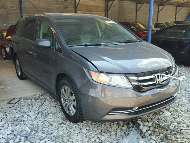 5FNRL5H45FB118249 - 2015 HONDA ODYSSEY GRAY photo 1