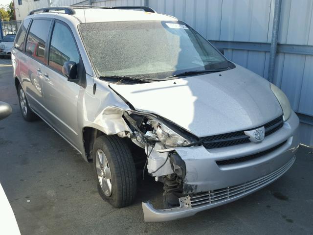 5TDZA23C15S315979 - 2005 TOYOTA SIENNA SILVER photo 1