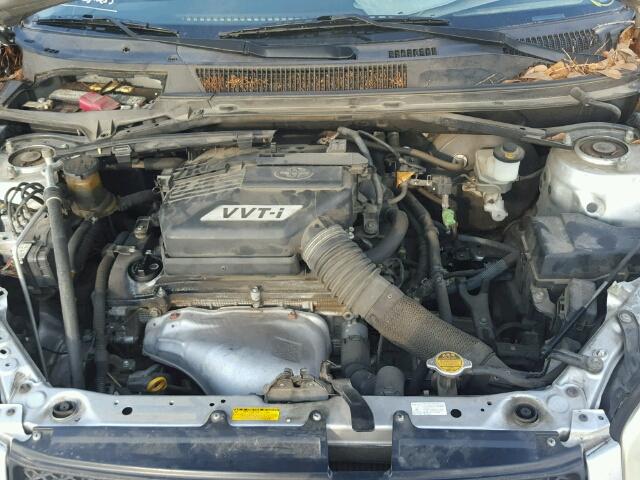 JTEGD20V456003106 - 2005 TOYOTA RAV4 SILVER photo 7