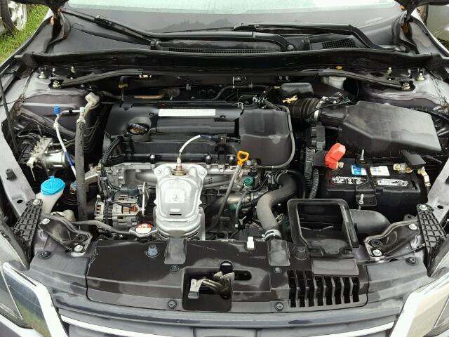 1HGCR2F83FA032036 - 2015 HONDA ACCORD EXL GRAY photo 7