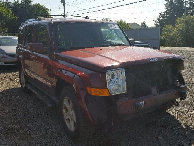 1J8HG58T39C505786 - 2009 JEEP COMMANDER RED photo 2