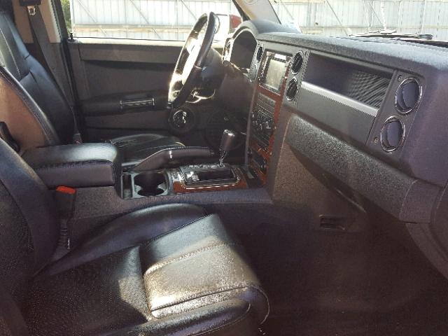 1J8HG58T39C505786 - 2009 JEEP COMMANDER RED photo 5