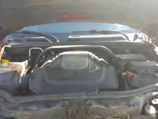 1J8HG58T39C505786 - 2009 JEEP COMMANDER RED photo 7