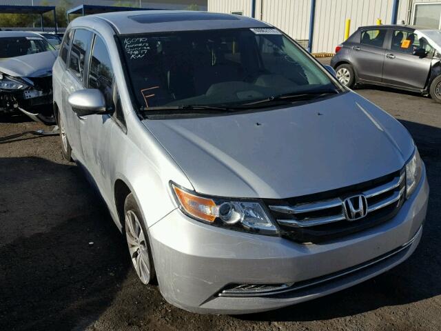 5FNRL5H61EB063024 - 2014 HONDA ODYSSEY SILVER photo 1