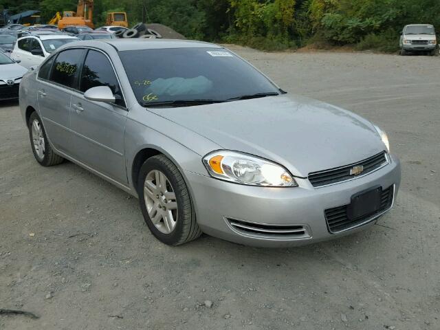 2G1WT58K589164522 - 2008 CHEVROLET IMPALA LT SILVER photo 1