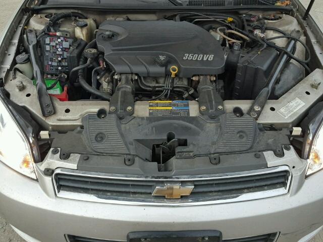 2G1WT58K589164522 - 2008 CHEVROLET IMPALA LT SILVER photo 7