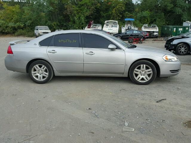 2G1WT58K589164522 - 2008 CHEVROLET IMPALA LT SILVER photo 9