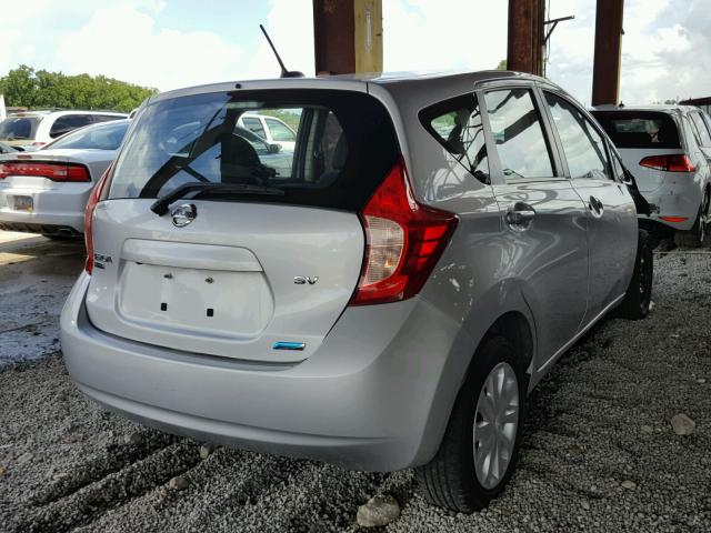 3N1CE2CP2GL356498 - 2016 NISSAN VERSA NOTE SILVER photo 4