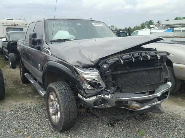 1FT7W2BT3BEA98379 - 2011 FORD F250 SUPER GRAY photo 1