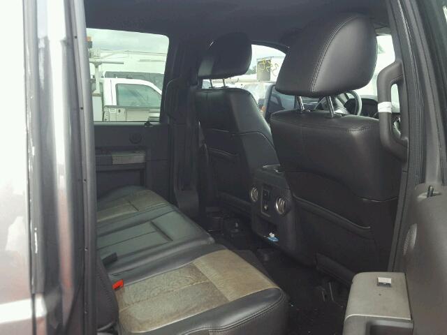 1FT7W2BT3BEA98379 - 2011 FORD F250 SUPER GRAY photo 6