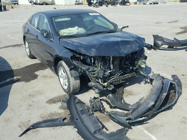 1G1ZB5ST4HF239817 - 2017 CHEVROLET MALIBU LS ნაცრისფერი ფოტო 1