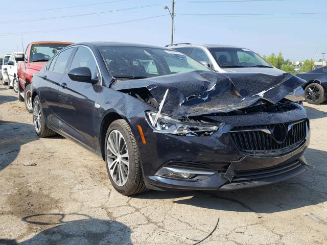 W04GP6SX0J1127179 - 2018 BUICK REGAL ESSE BLUE photo 1