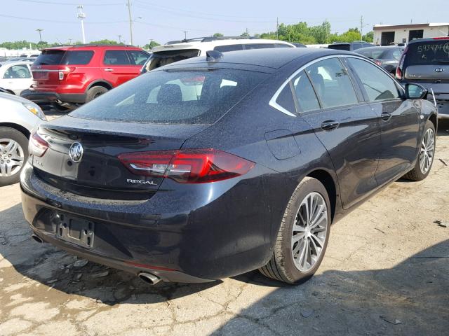 W04GP6SX0J1127179 - 2018 BUICK REGAL ESSE BLUE photo 4