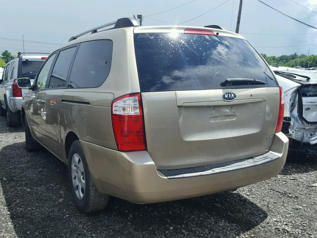 KNDMB233366067940 - 2006 KIA SEDONA EX GOLD photo 3