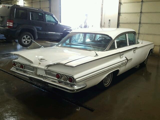 01819S151713 - 1960 CHEVROLET IMPALA WHITE photo 4