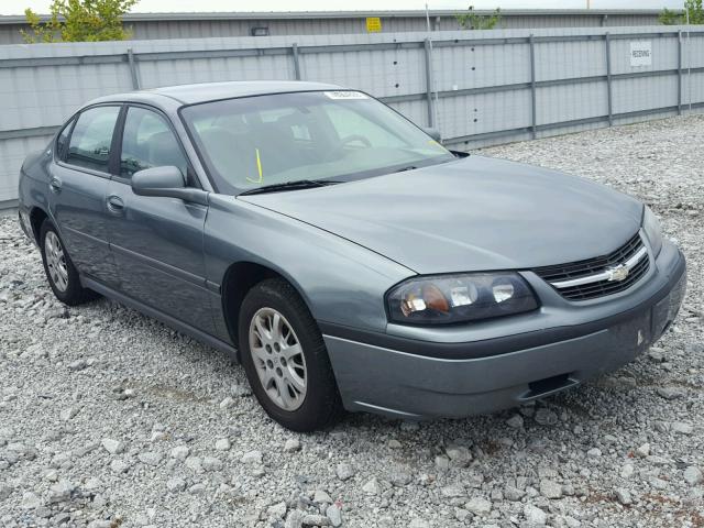 2G1WF52E959180325 - 2005 CHEVROLET IMPALA SILVER photo 1