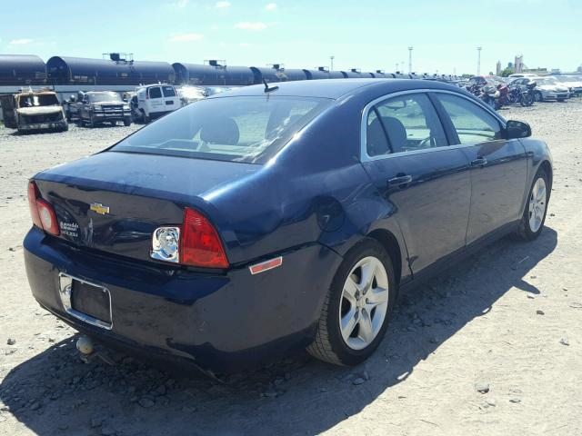1G1ZB5EB7A4136945 - 2010 CHEVROLET MALIBU LS ლურჯი ფოტო 4