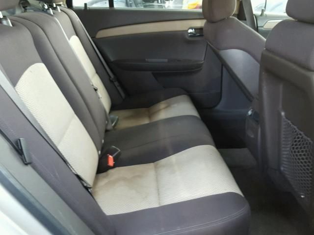 1G1ZG57B19F153903 - 2009 CHEVROLET MALIBU LS ოქროსფერი ფოტო 6