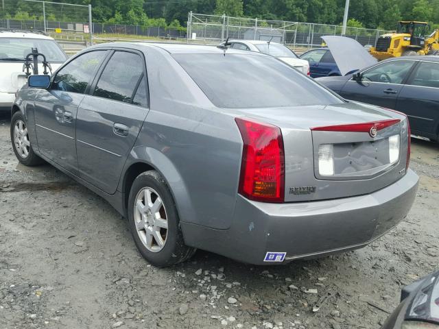 1G6DM57T460163118 - 2006 CADILLAC CTS GRAY photo 3