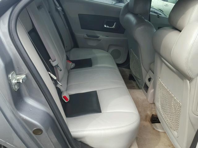 1G6DM57T460163118 - 2006 CADILLAC CTS GRAY photo 6