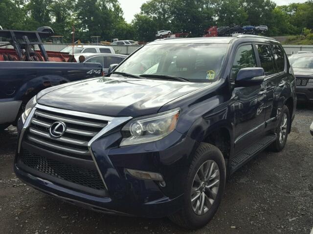 JTJJM7FX0H5164415 - 2017 LEXUS GX PREMIUM BLUE photo 2