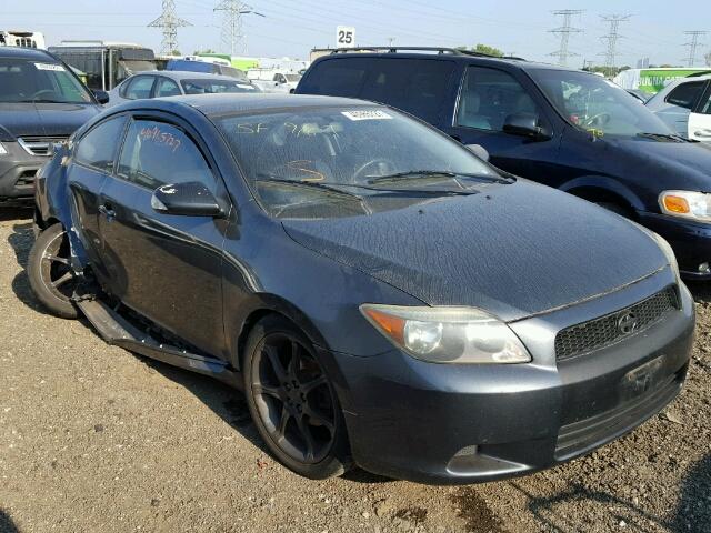 JTKDE177550055653 - 2005 TOYOTA SCION TC GRAY photo 1