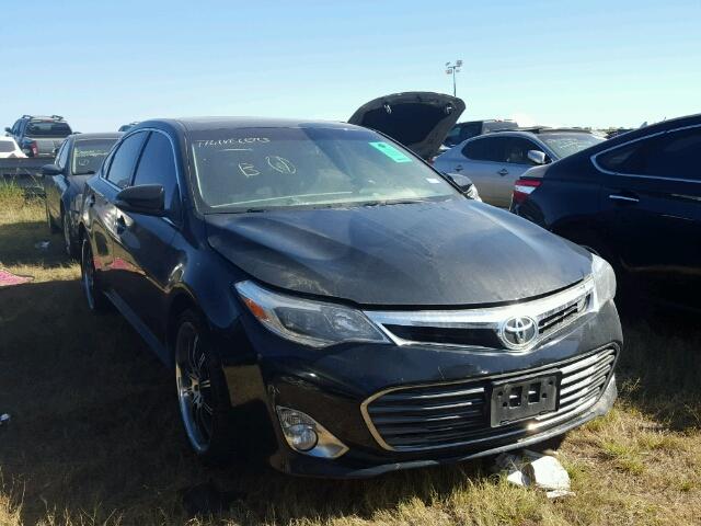 4T1BK1EB8DU061299 - 2013 TOYOTA AVALON BLACK photo 1