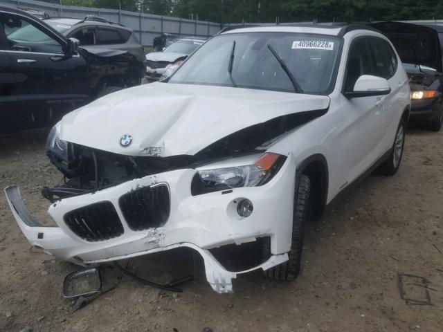 WBAVL1C55FVY40374 - 2015 BMW X1 XDRIVE2 WHITE photo 2