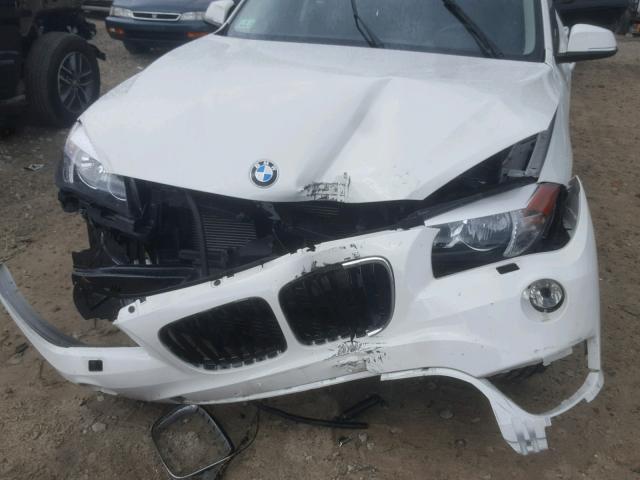 WBAVL1C55FVY40374 - 2015 BMW X1 XDRIVE2 WHITE photo 9