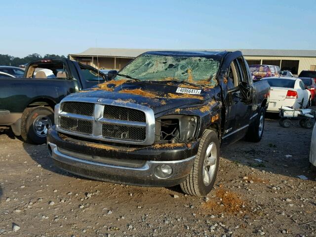 1D7HA18N08J137389 - 2008 DODGE RAM 1500 S BLACK photo 2