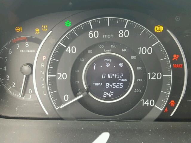 3CZRM3H54GG723234 - 2016 HONDA CR-V EX შავი ფოტო 8