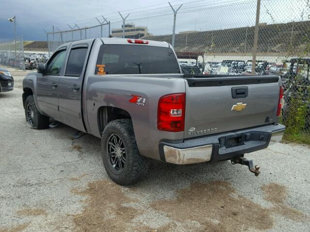 2GCEK13JX81335986 - 2008 CHEVROLET SILVERADO GRAY photo 3