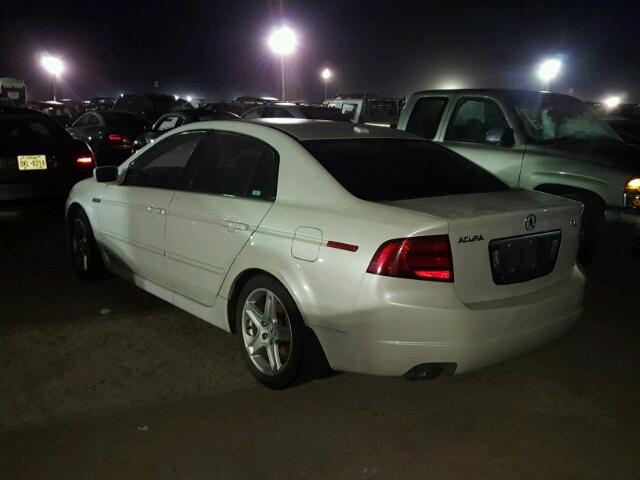 19UUA66206A051917 - 2006 ACURA 3.2TL WHITE photo 3