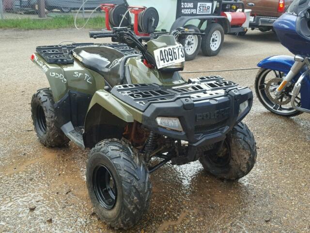 RF3FA09A1DT062187 - 2013 POLARIS SPORTSMAN GREEN photo 1