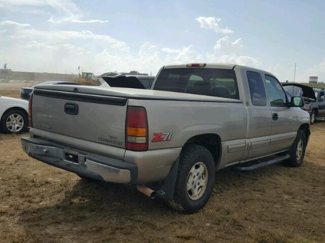 2GCEK19T5X1238945 - 1999 CHEVROLET SILVERADO GOLD photo 4