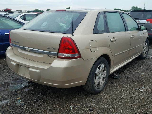 1G1ZU64834F231842 - 2004 CHEVROLET MALIBU MAX 金色 照片 4