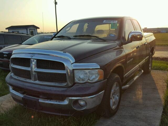 1D7HA18N94J213721 - 2004 DODGE RAM 1500 S BURGUNDY photo 2