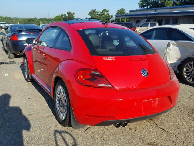 3VWJ17AT4FM617035 - 2015 VOLKSWAGEN BEETLE 1.8 RED photo 3