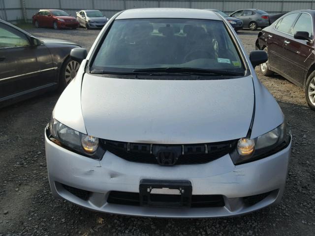 2HGFA1F36AH310523 - 2010 HONDA CIVIC VP SILVER photo 9