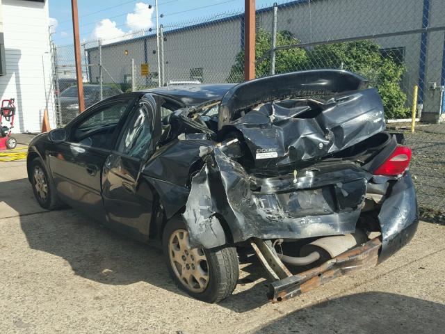 1B3ES56C74D544980 - 2004 DODGE NEON BLACK photo 3