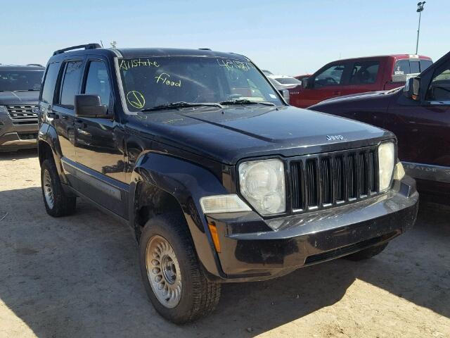 1J8GN28K59W532803 - 2009 JEEP LIBERTY BLACK photo 1