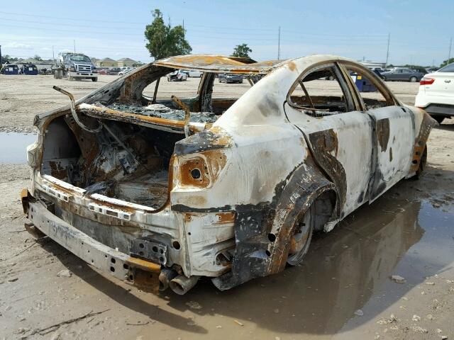 JTHBK262582058692 - 2008 LEXUS IS 250 BURN photo 4