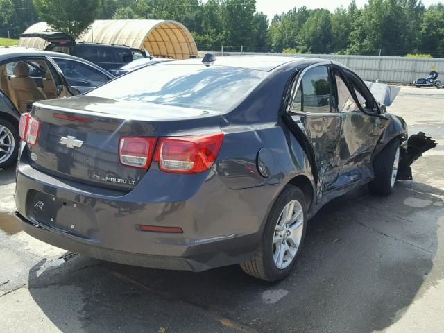 1G11C5SA1DF202551 - 2013 CHEVROLET MALIBU 1LT ნაცრისფერი ფოტო 4