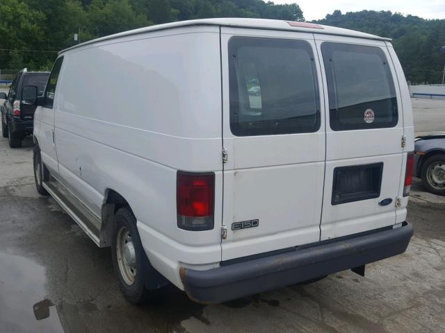 1FTRE14W45HB45497 - 2005 FORD ECONOLINE WHITE photo 3