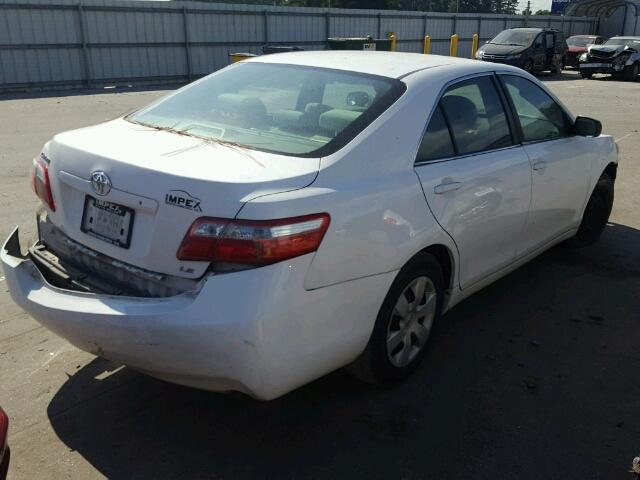 JTNBE46K573053548 - 2007 TOYOTA CAMRY NEW WHITE photo 4