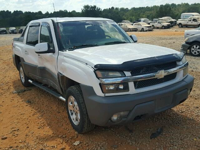 3GNEC13T42G157058 - 2002 CHEVROLET AVALANCHE WHITE photo 1